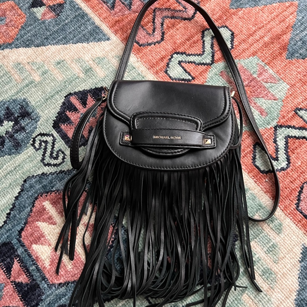 Michael Kors small fringe bag